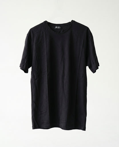 T-shirt Thin collar Black