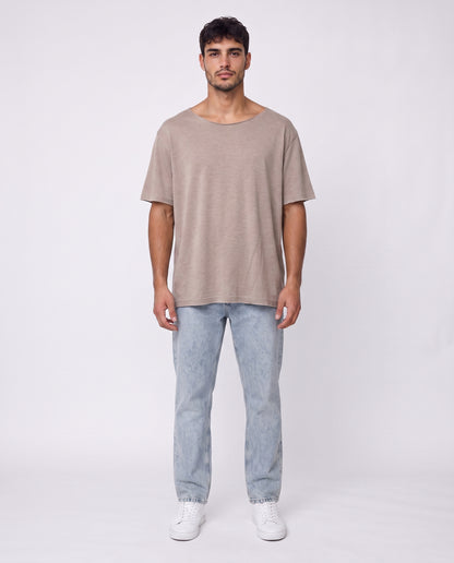 T-shirt -  LILI Opnk Brown
