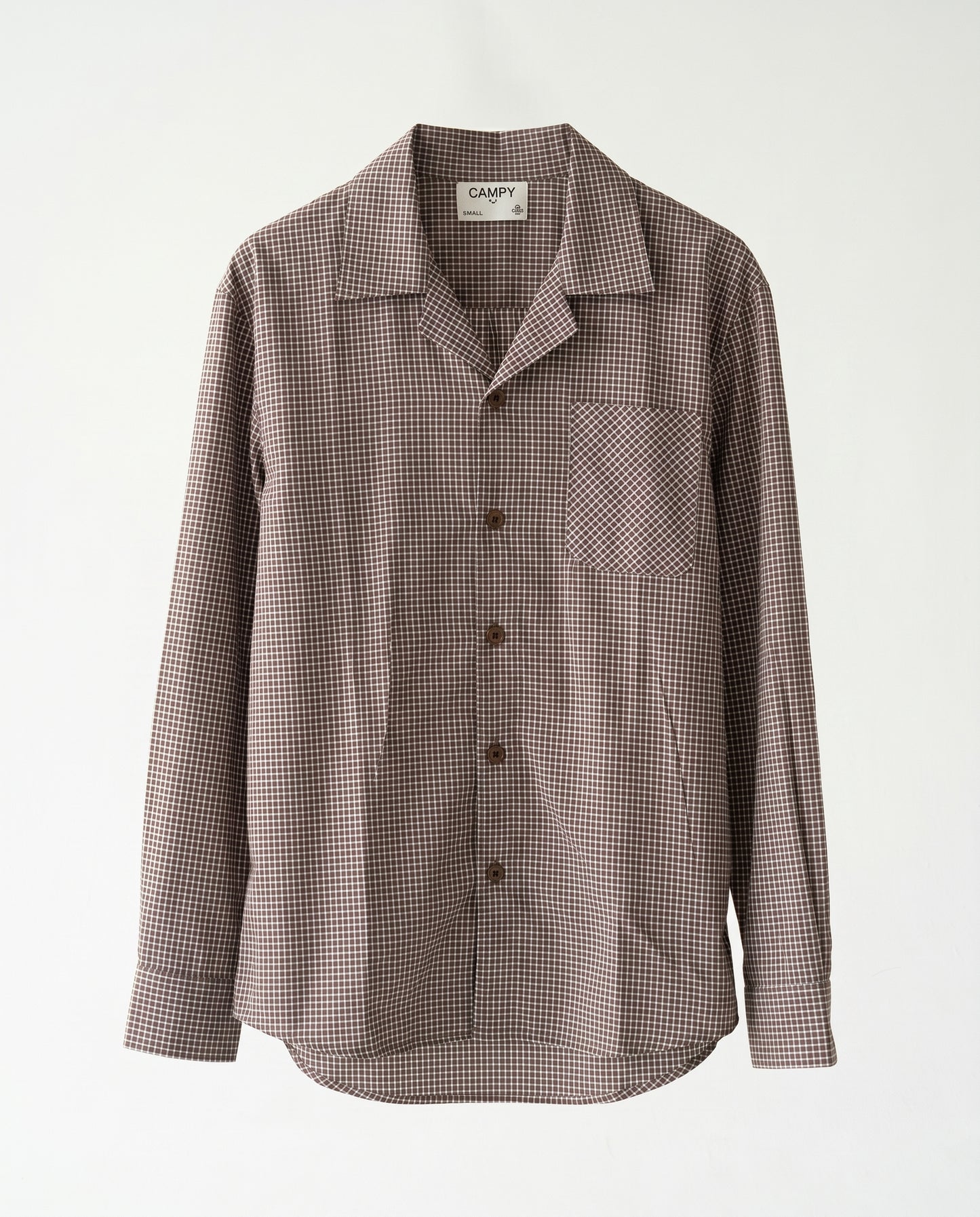 Shirt Checked Brown