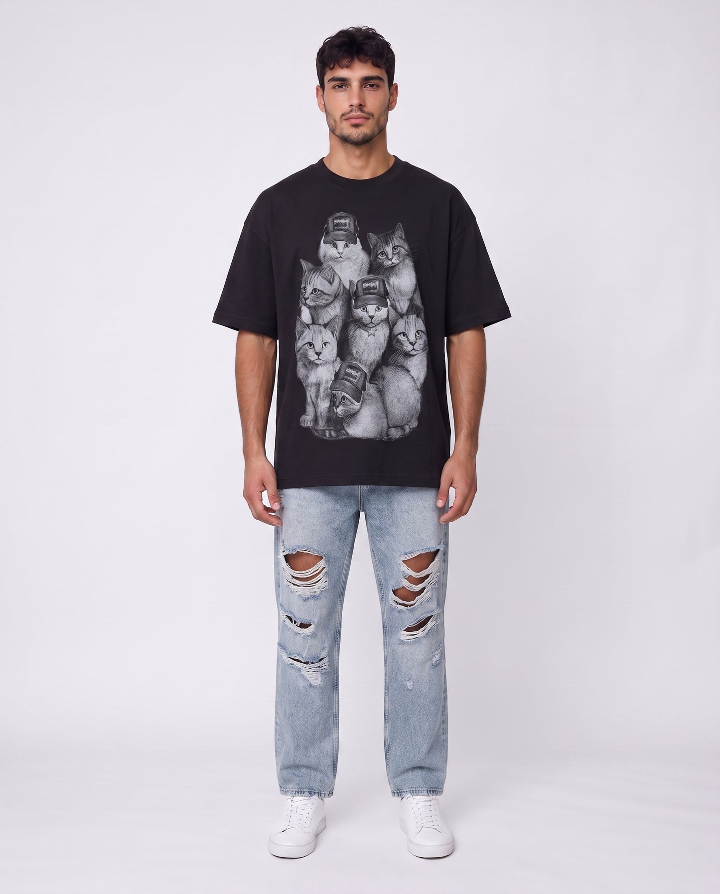 T-shirt- SHANGHAI Black