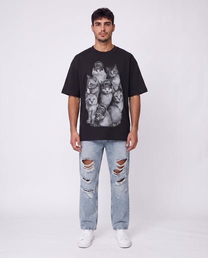 T-shirt- SHANGHAI Black