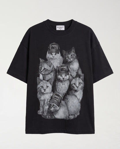 T-shirt- SHANGHAI Black