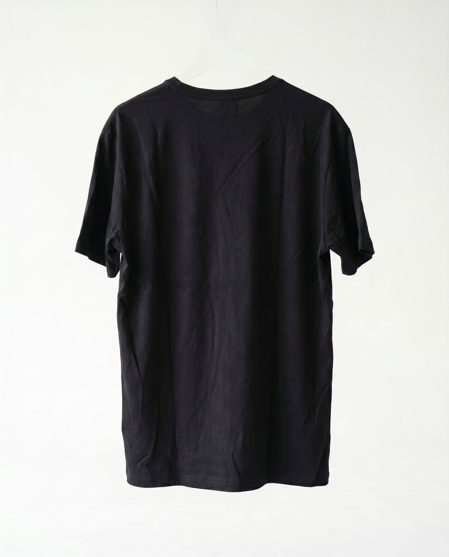 T-shirt Thin collar Black
