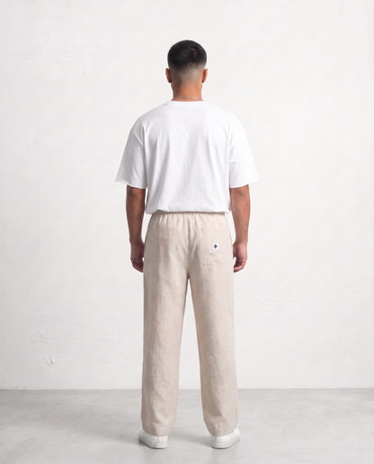 Pants Linen - Eliya Beige