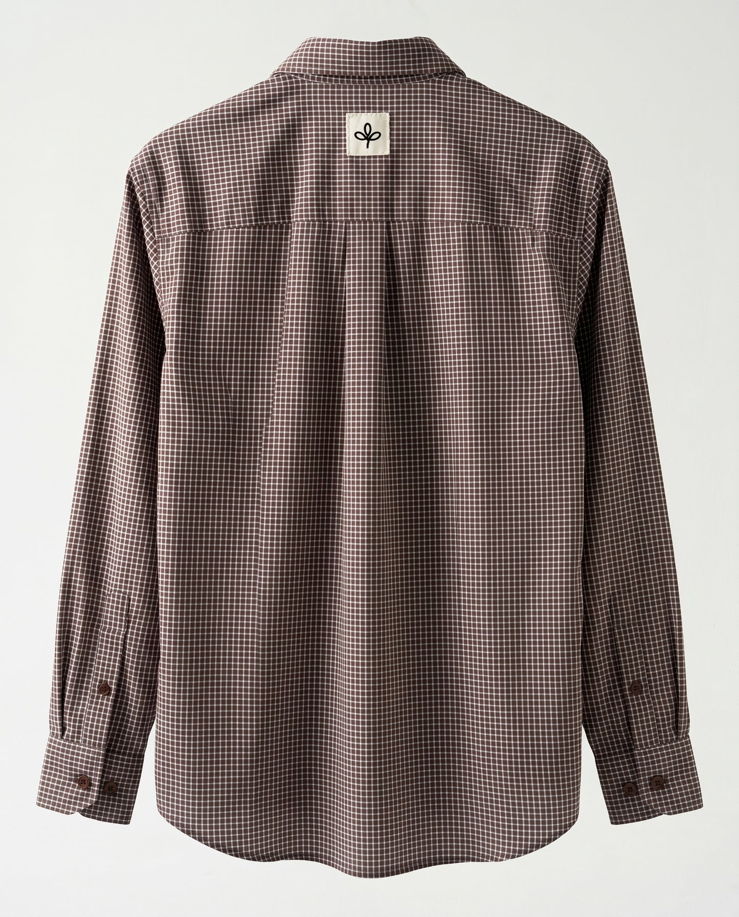 Shirt Checked Brown