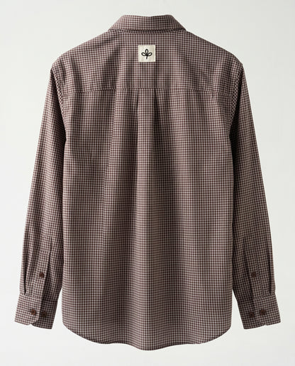 Shirt Checked Brown