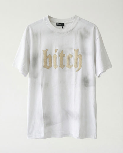 T-shirt BITCH WHITE