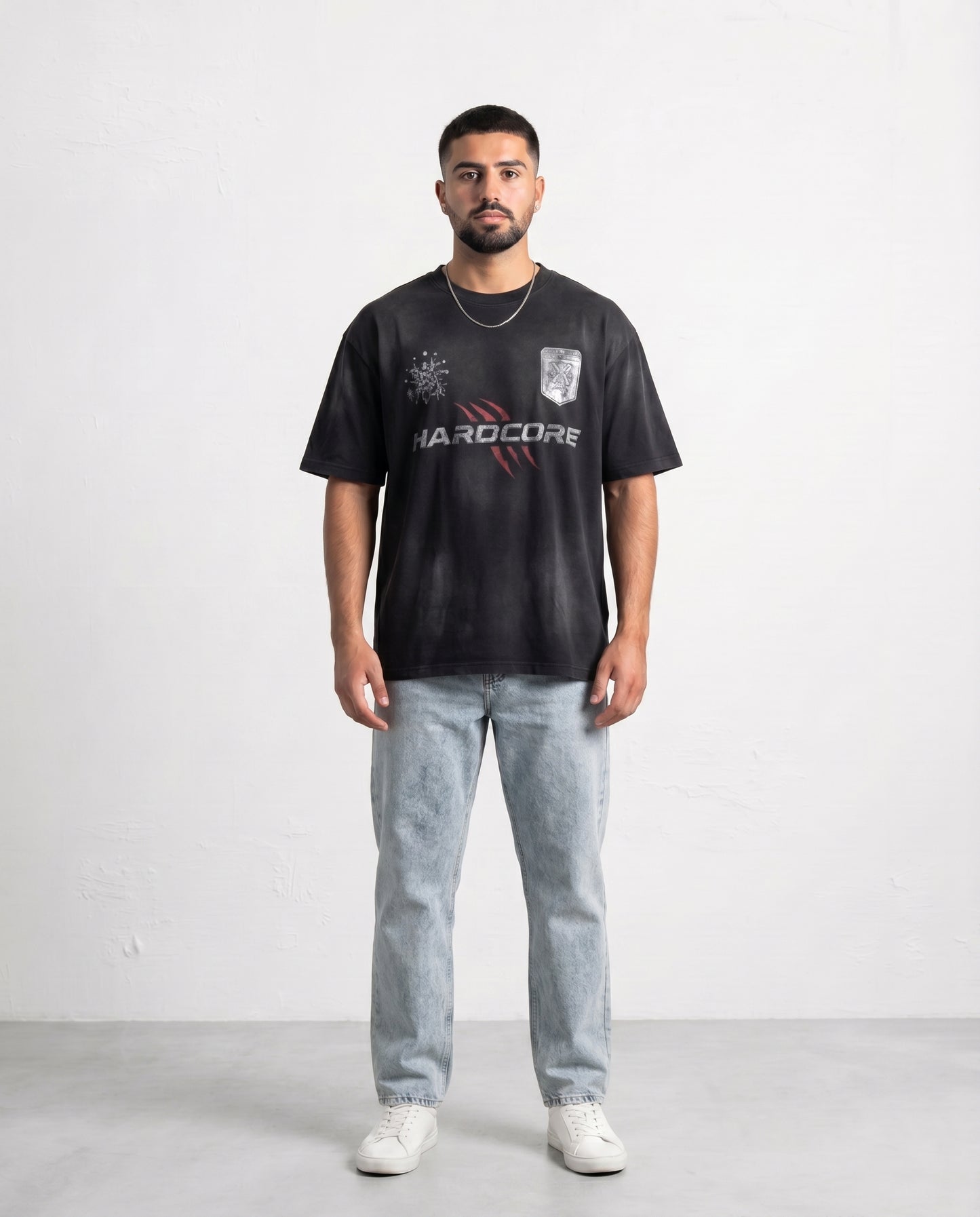 T-shirt- Oversize HardCore Black