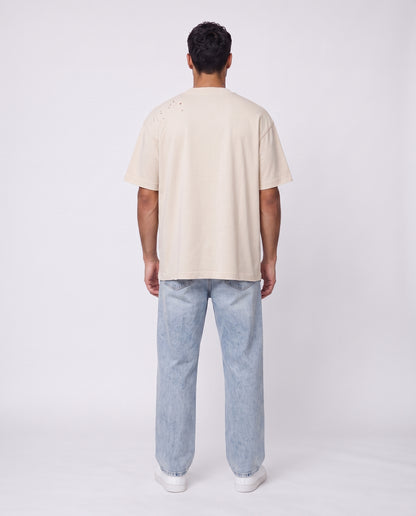 T-shirt- Good Time Beige