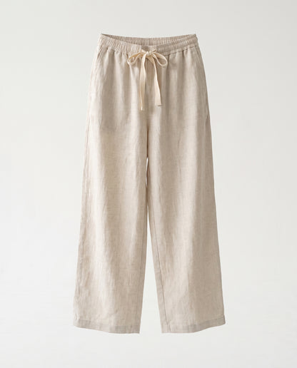 Pants Linen - Eliya Beige