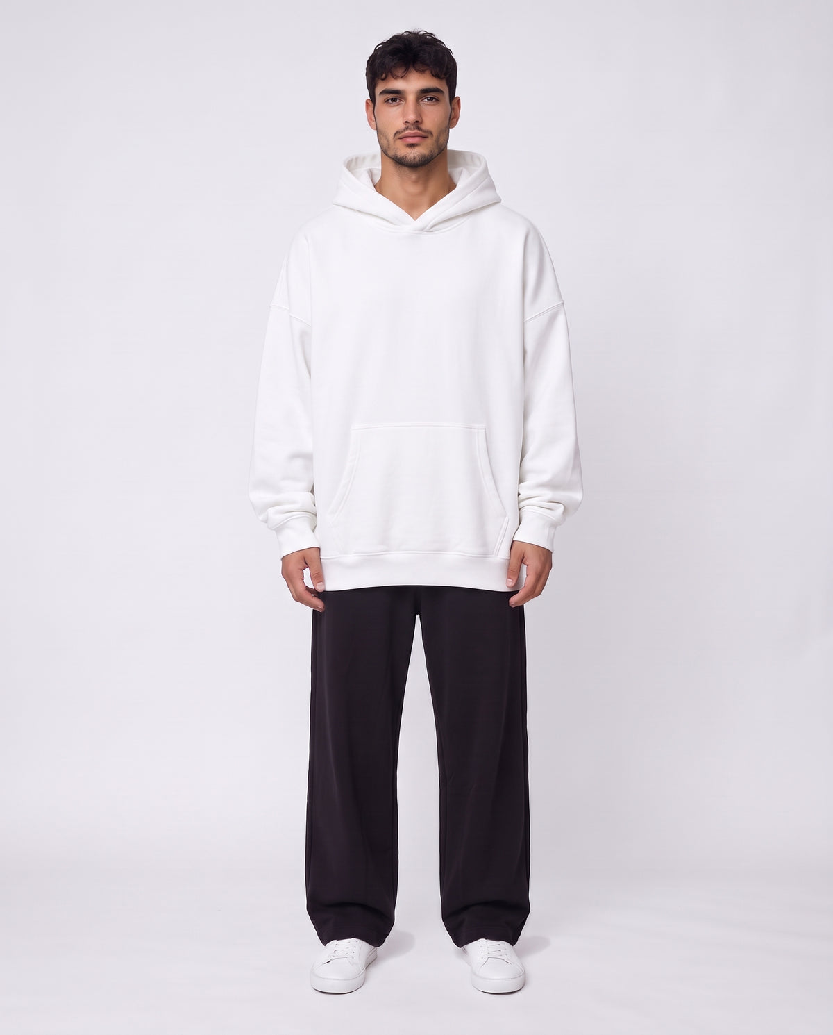 SWEATSHIRT OVERSIZE- ARK WHITE
