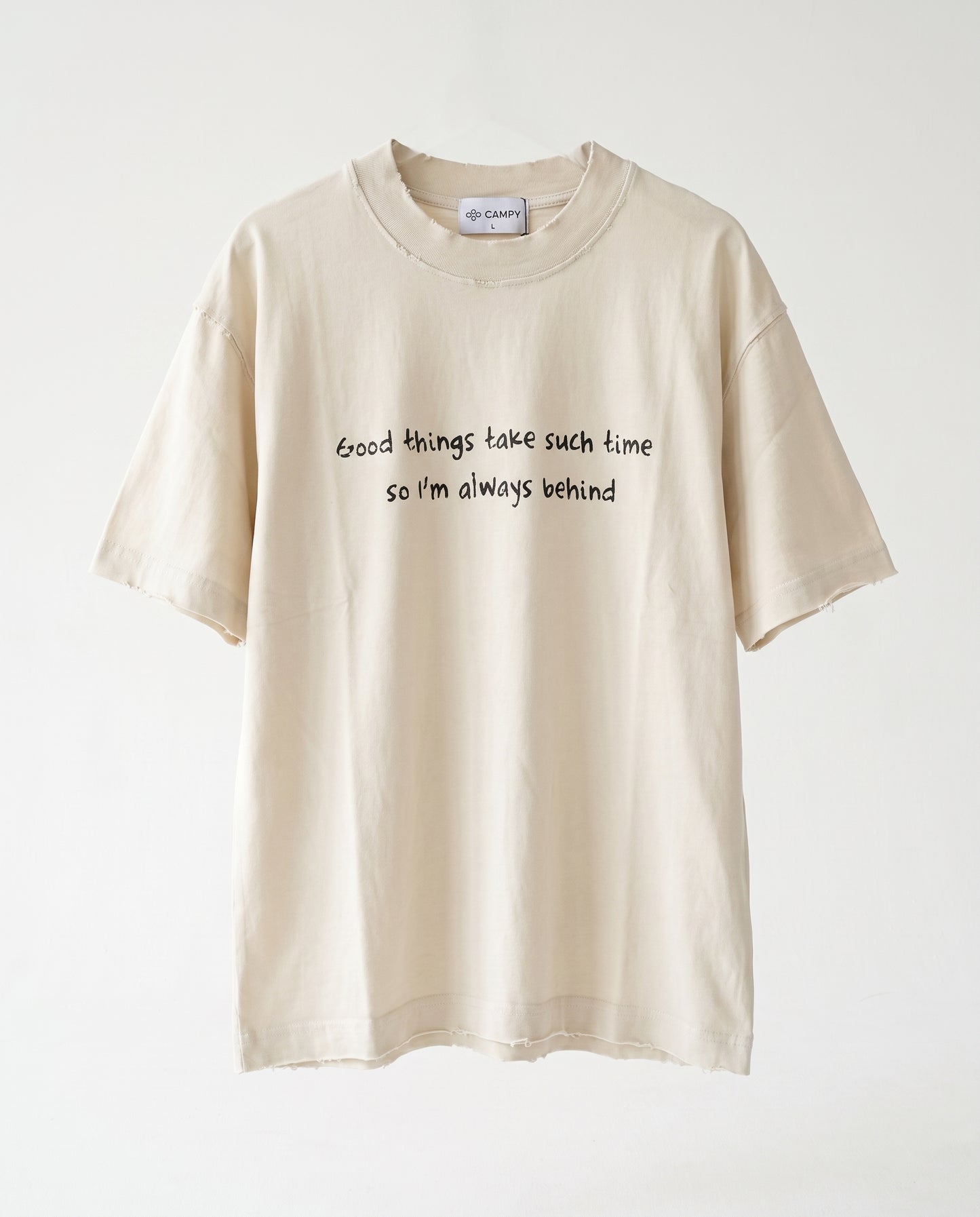 T-shirt- Good Time Beige