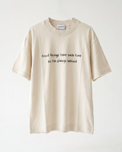 T-shirt- Good Time Beige