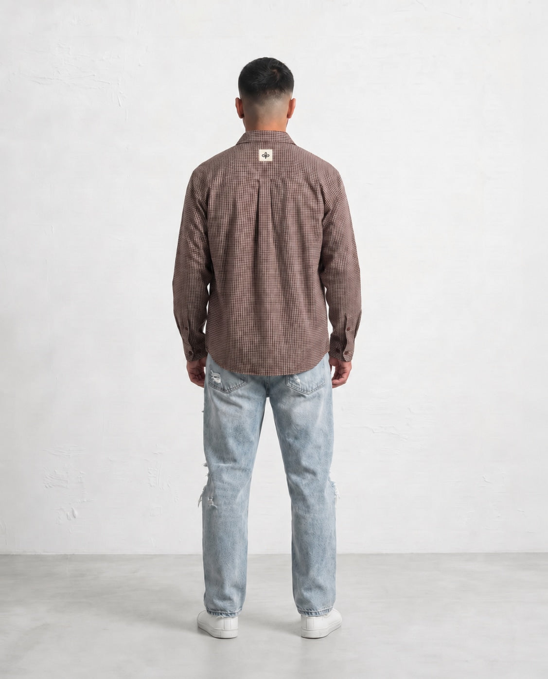 Shirt Checked Brown