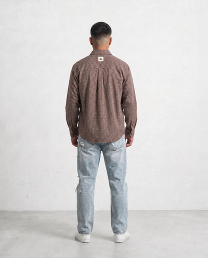 Shirt Checked Brown