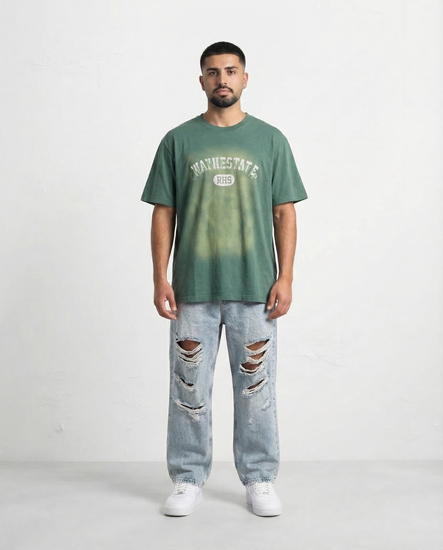 T-shirt GREEN WAVE