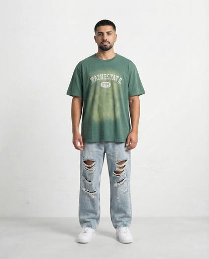 T-shirt GREEN WAVE