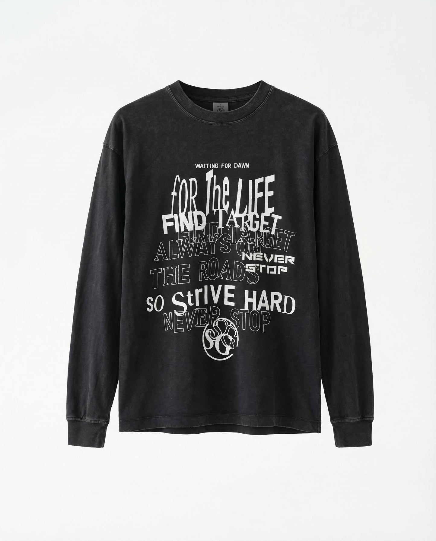 SHIRT - S CAMPY black wash