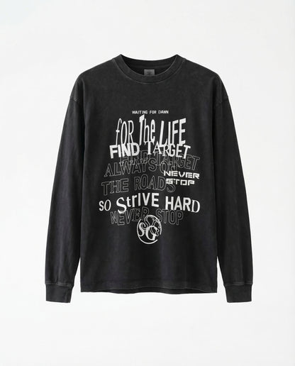 SHIRT - S CAMPY black wash