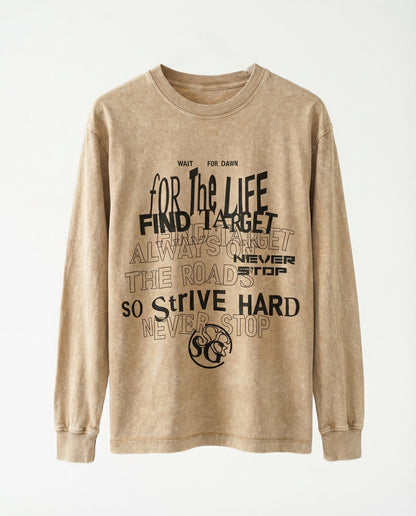 SHIRT - S CAMPY Brown wash