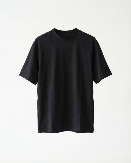 T-shirt collar BLACK
