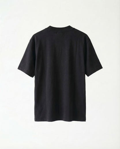 T-shirt collar BLACK