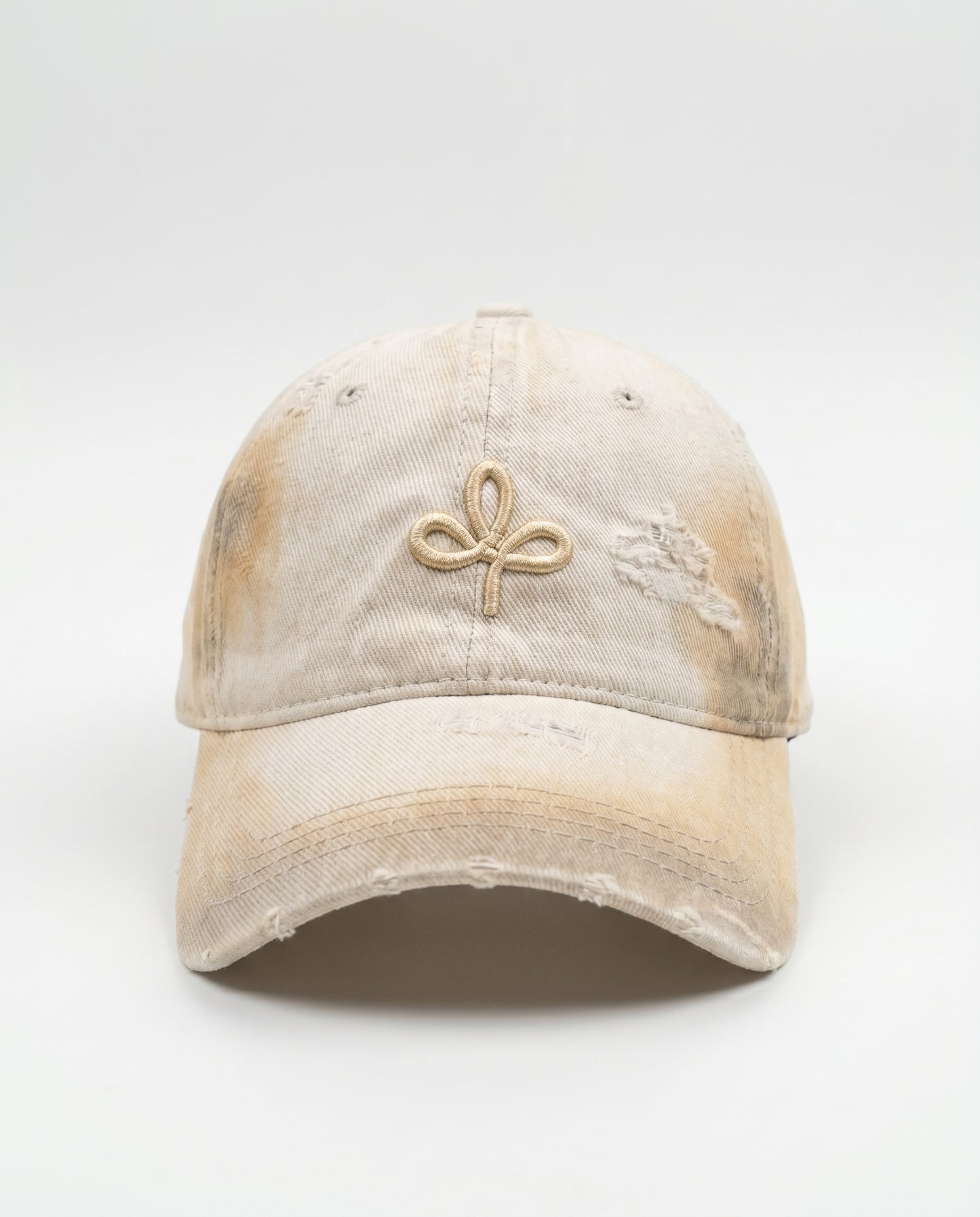 Vintage Cap 26 - mocha LACE