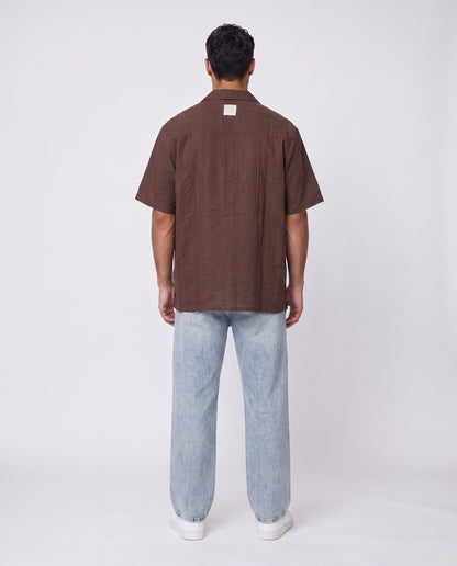 Shirt- Stripes Brown