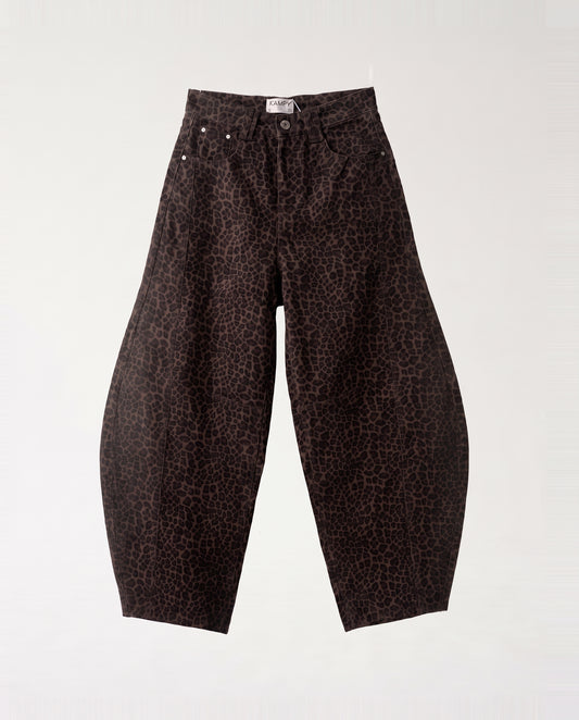 Jeans eden mottled front