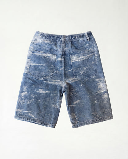 Short - jeans Arm Blue