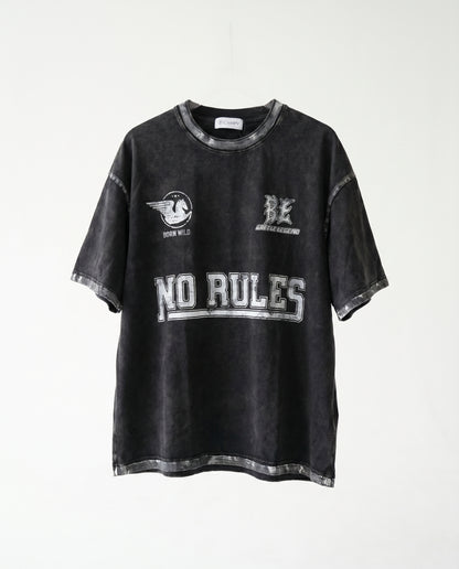 T-shirt- Oversize Rules Black