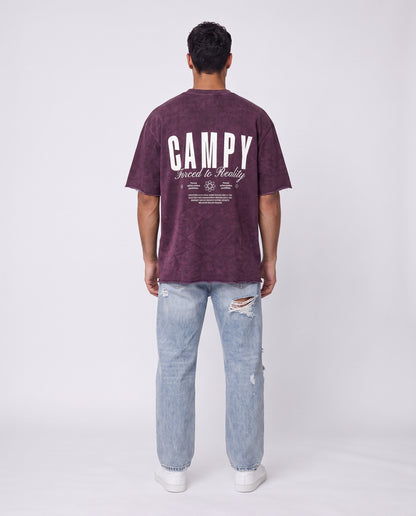 T-shirt -  Reality Bordo