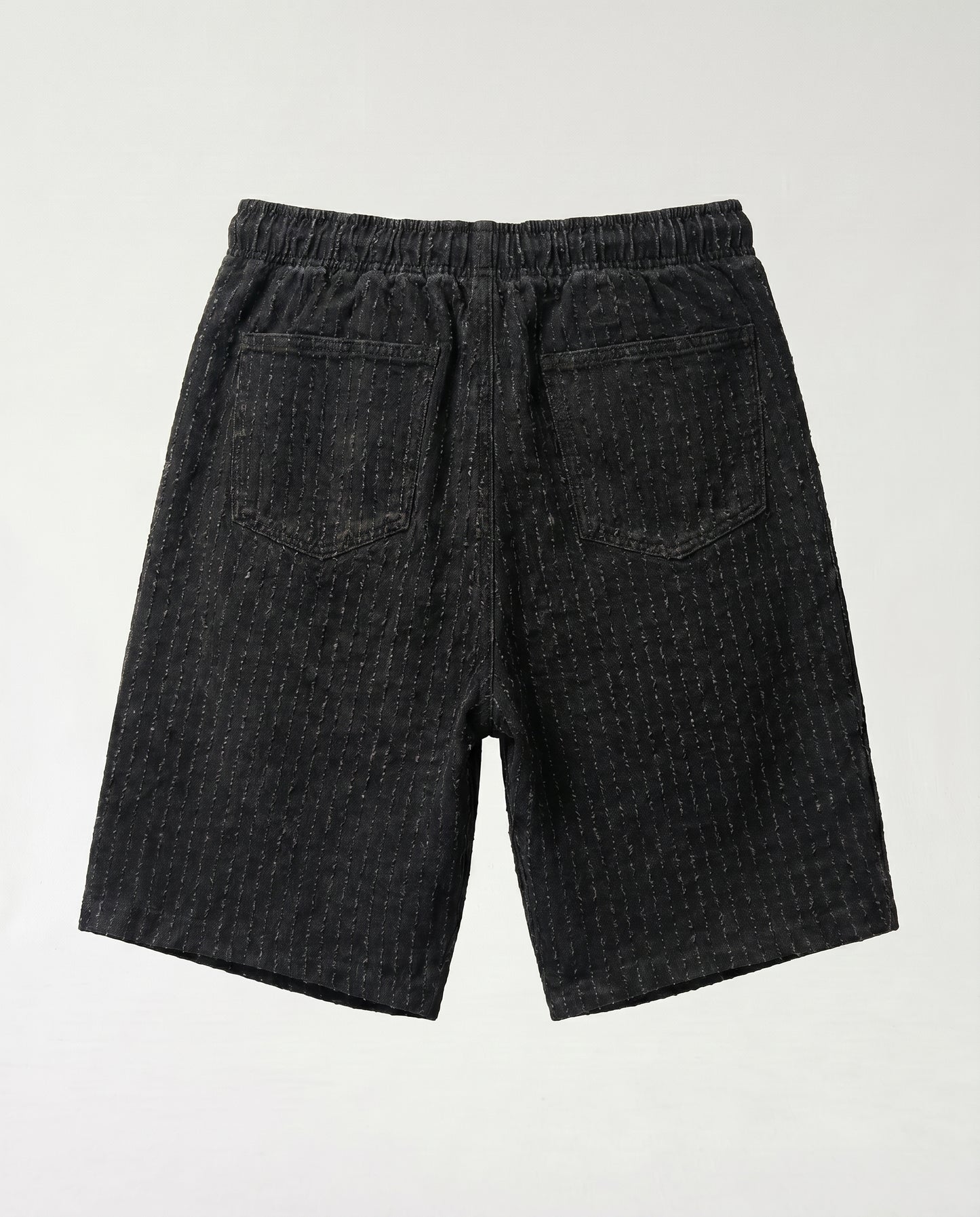 Short - Jeans Plusim Black lines