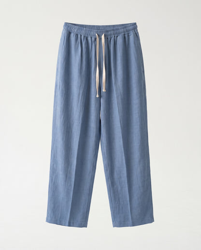 Pants Linen - Eliya Light Blue