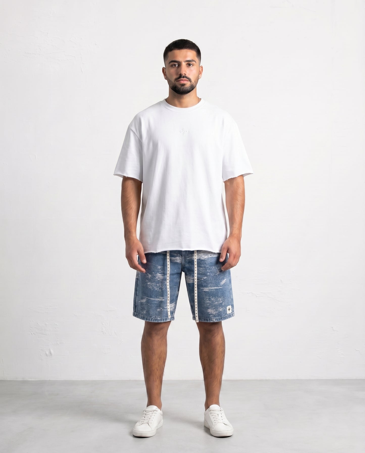 Short - jeans Arm Blue