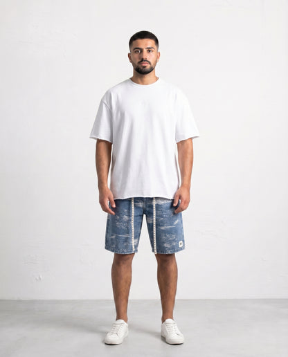 Short - jeans Arm Blue