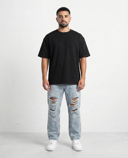 T-shirt AVI 11 BACK BLACK