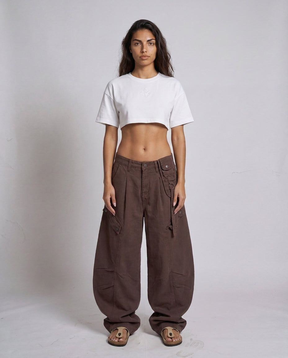 Pants- Cargo Roller BROWN