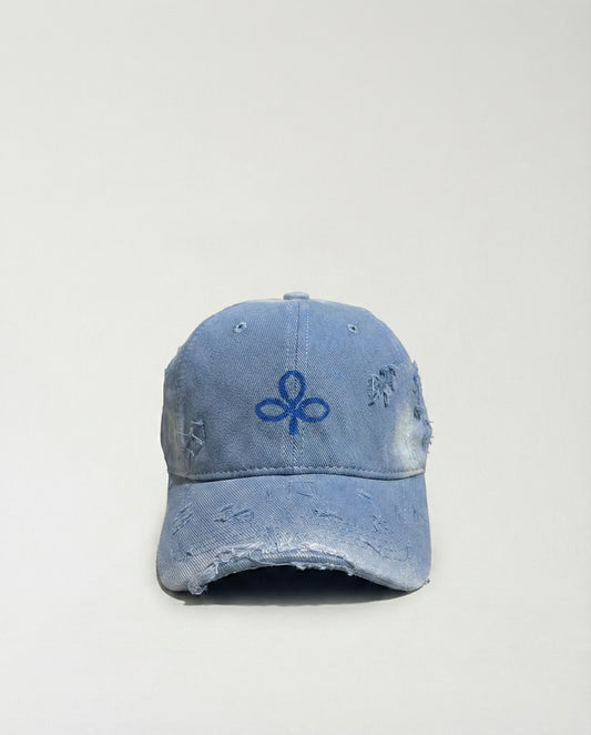 Vintage Cap 26 -Light blue Spray