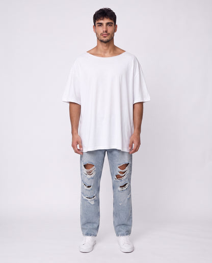 T-shirt Liam's linen Open White