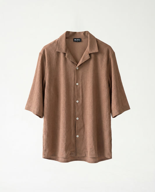 Shirt Cream brown
