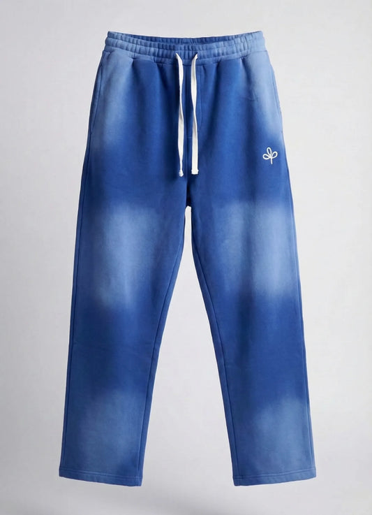 Pants - CAMPY LOGO STREET BLUE