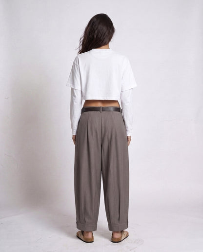 PANTS- Belt Shani GRAY