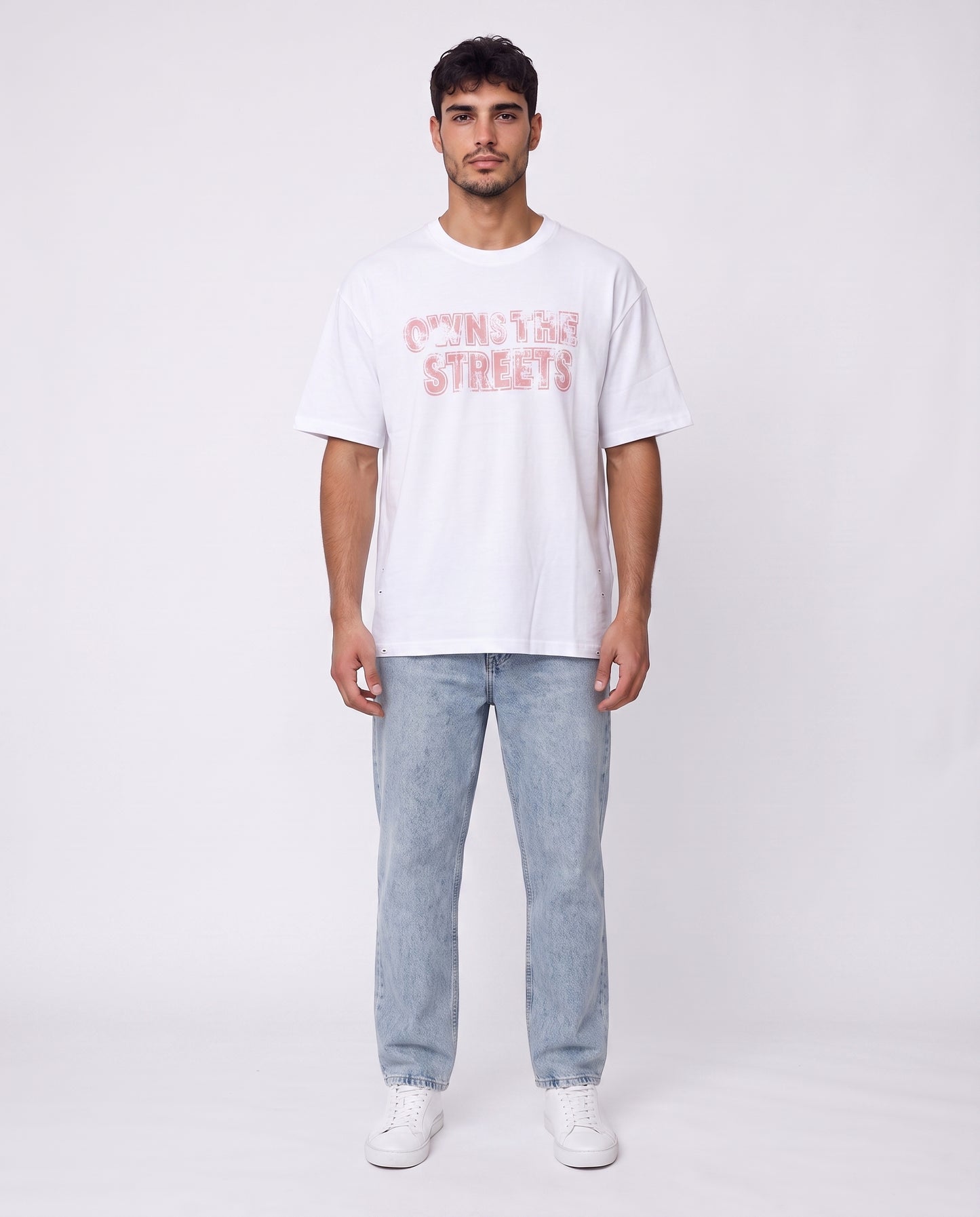 T-shirt- STREETS WHITE