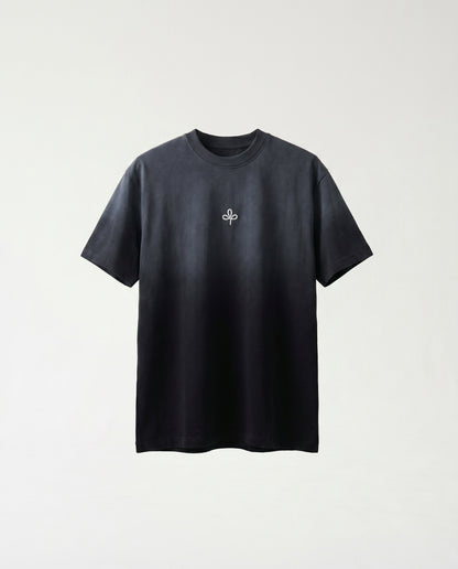 T-shirt Campy Logo - Black White SPRAY