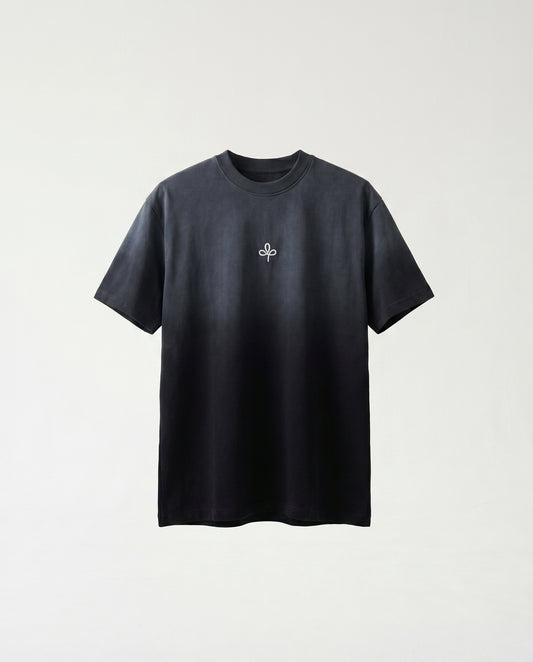 T-shirt Campy Logo - Black White SPRAY