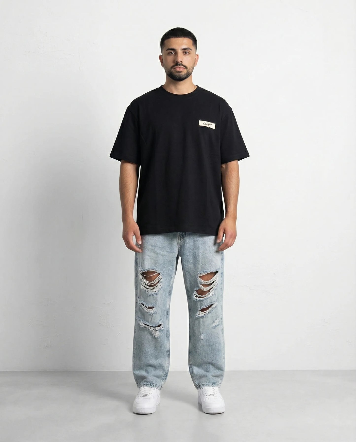 T-shirt BLACK Campy TAG