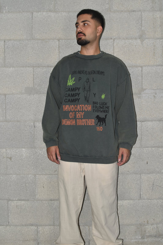 Sweatshirt  OVERSIZE CAMPY 00