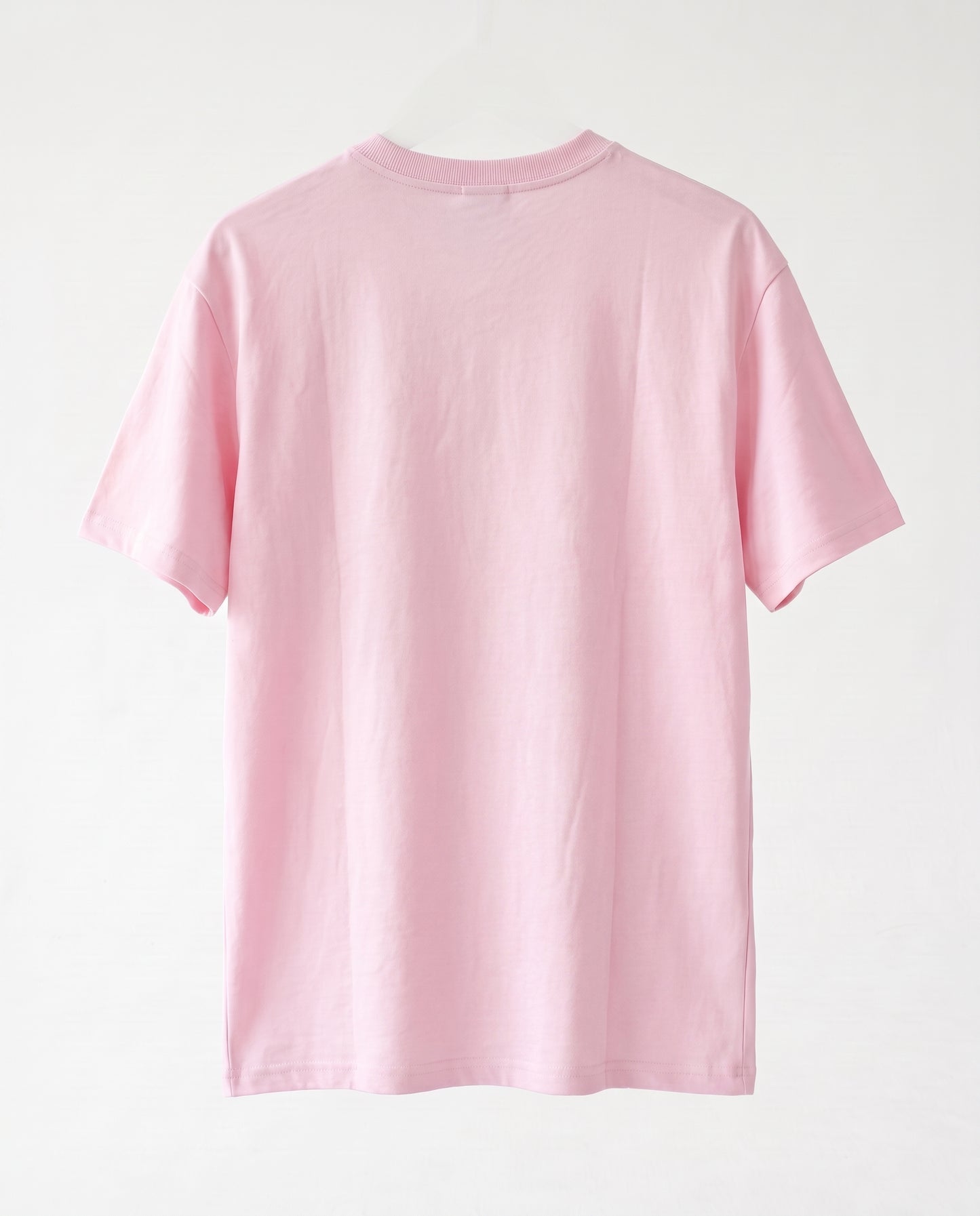 T-shirt- Oversize Patch Logo Pink