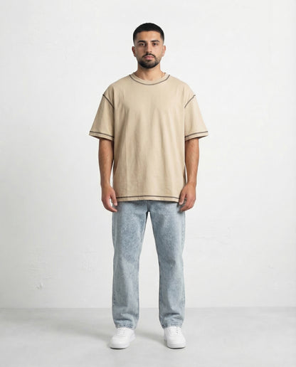 T-shirt Overlook beige